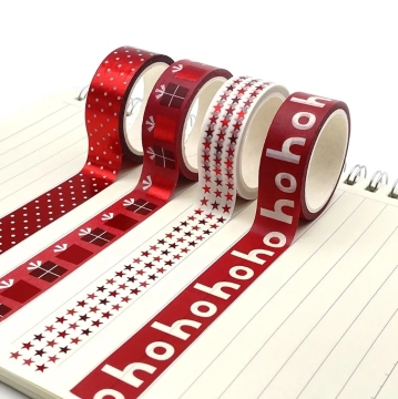 Custom craft Fashion decorative foil Washi tape