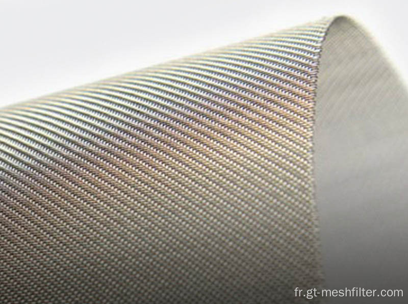 Tissu de maille métallique inoxydable en acier inoxydable