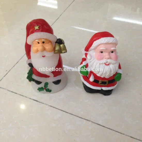 LED santa claus candle chritmas santa led candle santa decorative candle for Christams flameless santa candle led santa candle