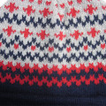 Bonnet en tricot Jacquard acrylique coloré