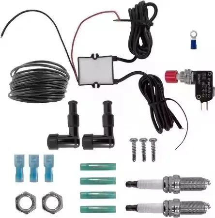 Manufacturer Dual Exhaust Flame Thrower Kit with High Voltage Ignition Transformer and Two Coils