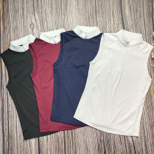 Summer Nuovi 4 colori Sleevele di abbigliamento equestre femminile