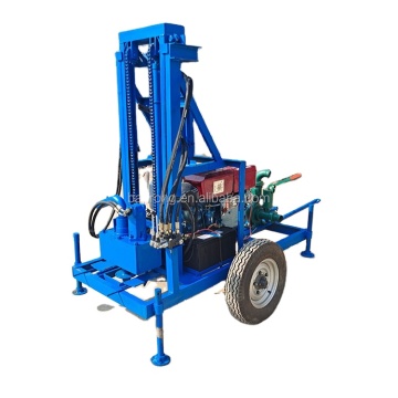 Ràn khoan giếng thuốc diesel diesel diesel di động di động di động - Máy khoan hai bánh 100m/150m