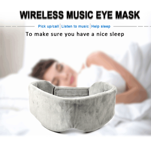 Masker Mata Headphone Tidur Nirkabel 5.0 Super Tipis