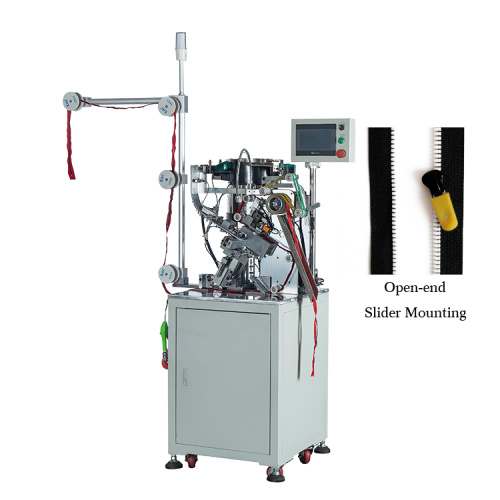 Automatic Plastic Zipper Slider Mounting Machine