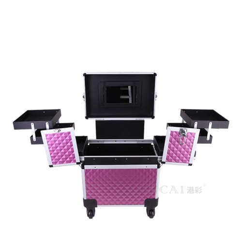 High quality trolley professional makeup case