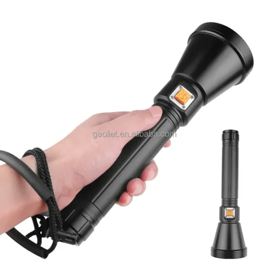 Professional 3000 Lumens Scuba Diving Torch with Aluminum Alloy Construction and 110m Diving Depth LED Flashlight