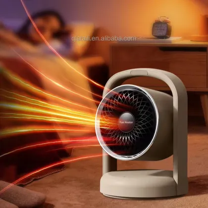 1500W Portable Desktop Mini Air Heater with Speaker and Light
