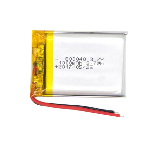3.7v 1000mah1500mah 803040 Lithium Polymer Battery