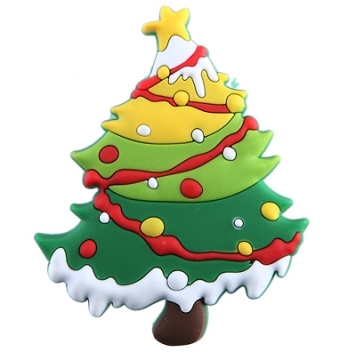 Christmas Tree Fridge Magnet (christmas 09)