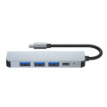 5 in 1 USB3.0 Type C HUB USB