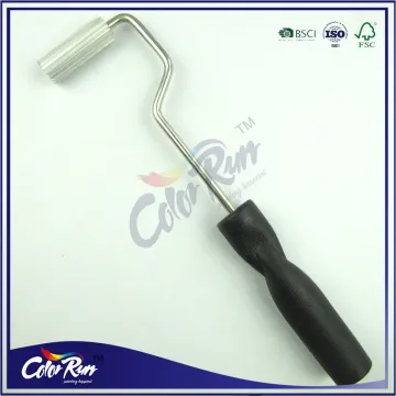 ColorRun 2 inch zinc plated rod aluminum paddle roller