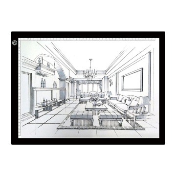 Papan Gambar LED A3 Dengan Alat Lukisan Berlian