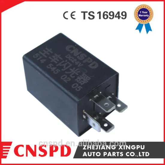 24V 5 pins flasher units for universal vehicle,24v flasher relay