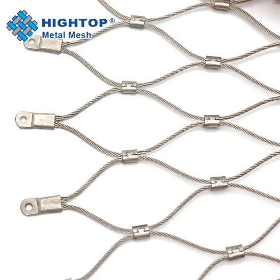 Flexible Stainless Steel 304/316 Wire Rope Mesh Netting for Bridge Railings: Robust Safety Solutions