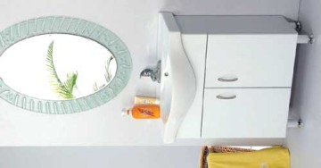 MDF bathroom cabinet