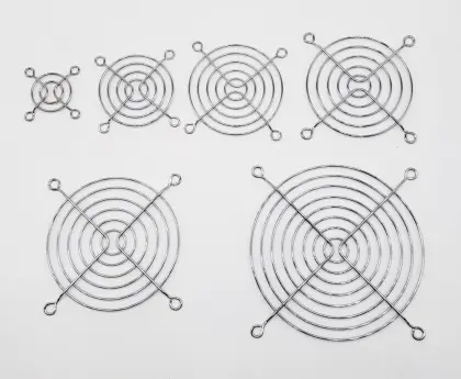 Ac Dc Round metal fan guard cooling fan guard