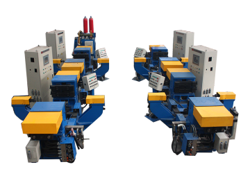 Tilting gravity mental casting machine