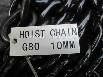 G80 Alloy Steel Lifting Round Link Chain