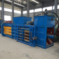 Automatic horizontal hydraulic carton baling press machine