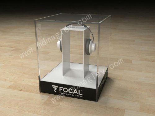 acrylic box display,promotion display,headphone display,bags display,display