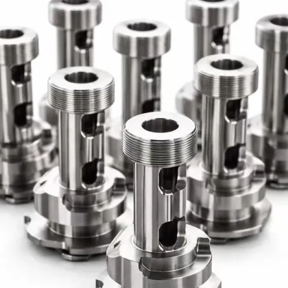 Custom CNC stainless steel valve shafts