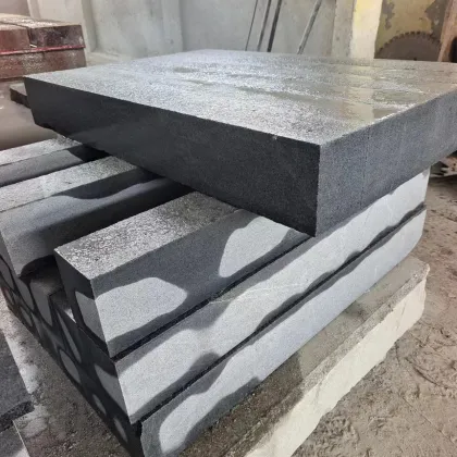 Nature Sesame Black Granite G654 Flamed Tiles