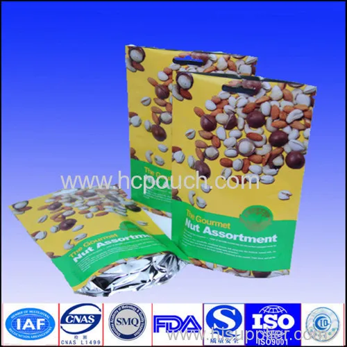 Stand Up Reclosable Potato Chip Bags With Ziplock 