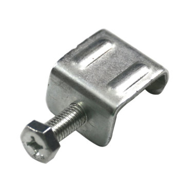 HVAC Rectangular Duct Connection Zinc Plated Flange G Clamp