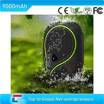 Waterproof floor scrubber battery chargers with SOS Function 9000mah