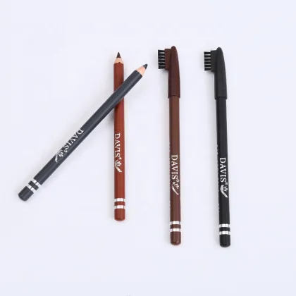 DAVIS Wooden Eyebrow Pencil with Brush