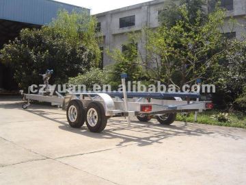 Heavy Duty Dual Axle Aluminum Boat Trailer