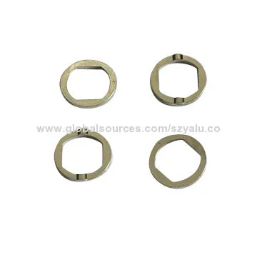 Automotive Stamping Parts, Made of S60CM, Nickel Plating, 1.2mm Thickness