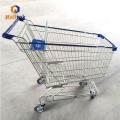 Supermarket customizable plastic part Asian shopping Trolley