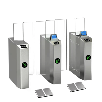 Turnstile antatico scorrevole per ESD e controllo dell'accesso biometrico