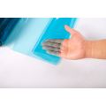 Filme transparente de PVC azul à prova d'água