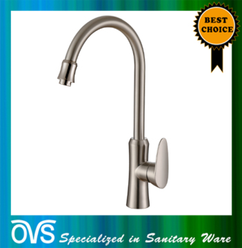 A803L ovs sanitary ware good price single handle vertical kitchen faucet