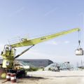 مخصصة CRANE MARINE CRANE 5T15M قاسية الطفرة رافعة مع شهادة CCS