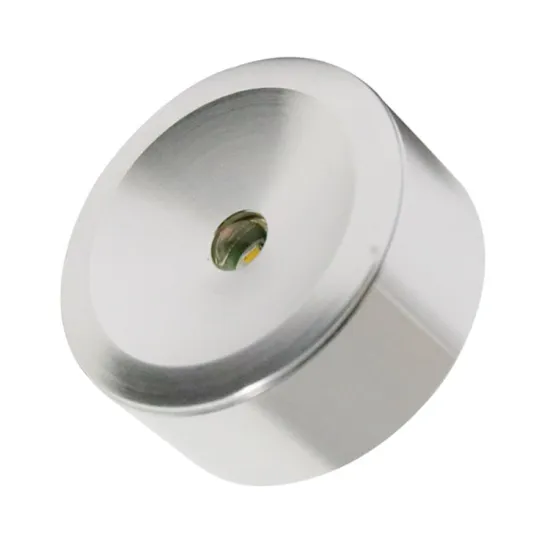 12V 3W Wall Mounted Mini LED Round Puck Light for Cabinets