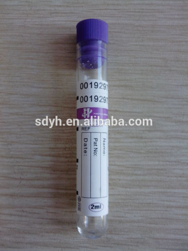 blood collection non-vacuum tube