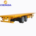 2 Axle Flatbed Container Trailer