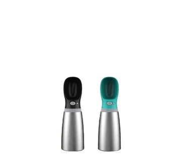 Đài phun nước uống thú cưng cách nhiệt bằng thép không gỉ với lưu trữ thực phẩm