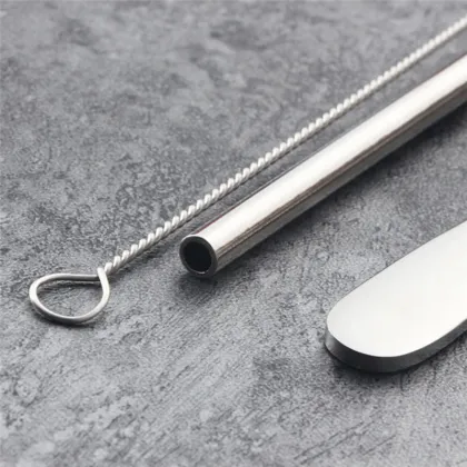 Metal Stainless Steel Tableware Set Portable