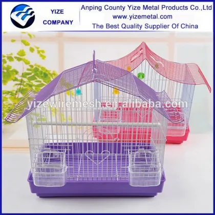 gold color bird cage 37X28X57cm /Golden Horizontal Wired bird cage 30X23X39cm