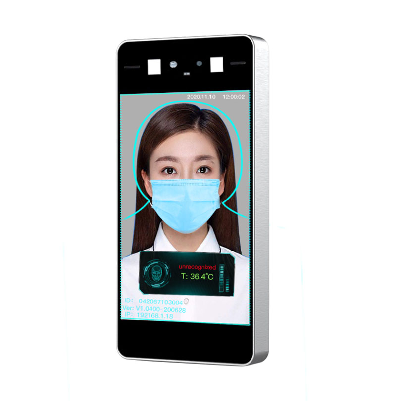 AI Face Recognition Temperature Detection Camera