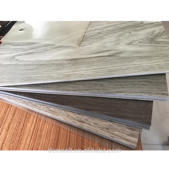 Demax Latest Design Superior Quality 2017 Click Pvc Vinyl Flooring