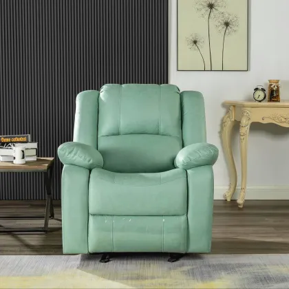Modern Green Single Recliner Massage Home Cinema Sofa