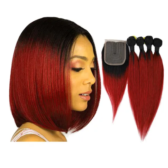 Straight Hair For Braids Peruvian Packing Blend Bundles With Closure Natural Supplier  Human Hair Extension