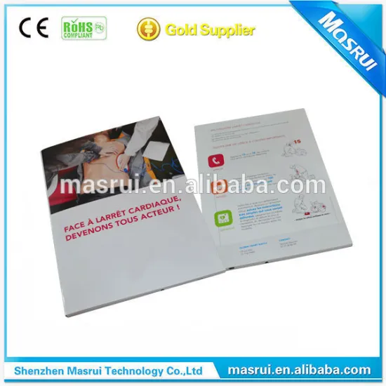 Bespke TFT LCD Video Brochure/Video Card/ Advertising video business card