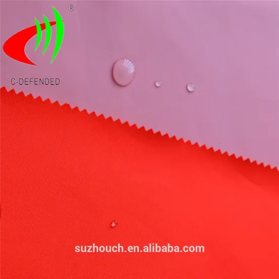 300d polyester fabric pvc coating fabric for bag and luggage